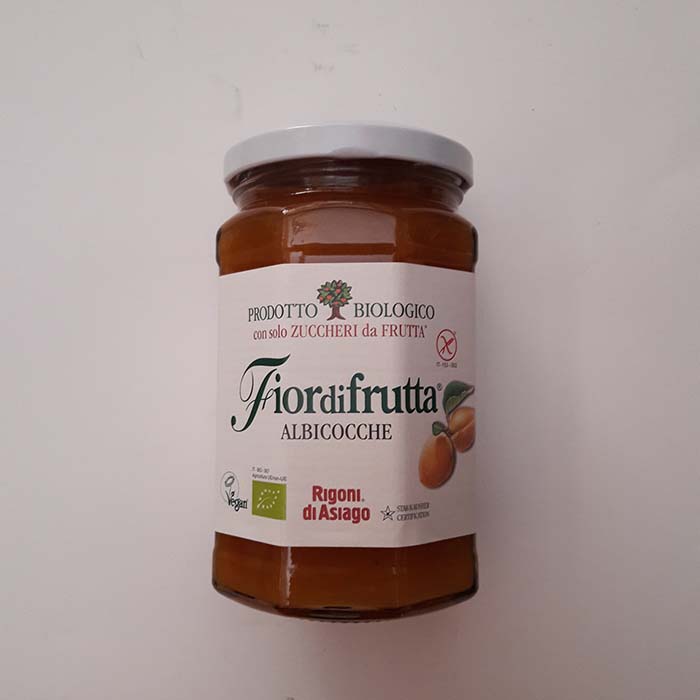 Marmellata Rigoni Bio S/Zucchero Albicocche g250