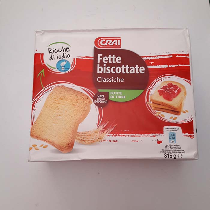 Fette Biscottate Crai Classiche g320