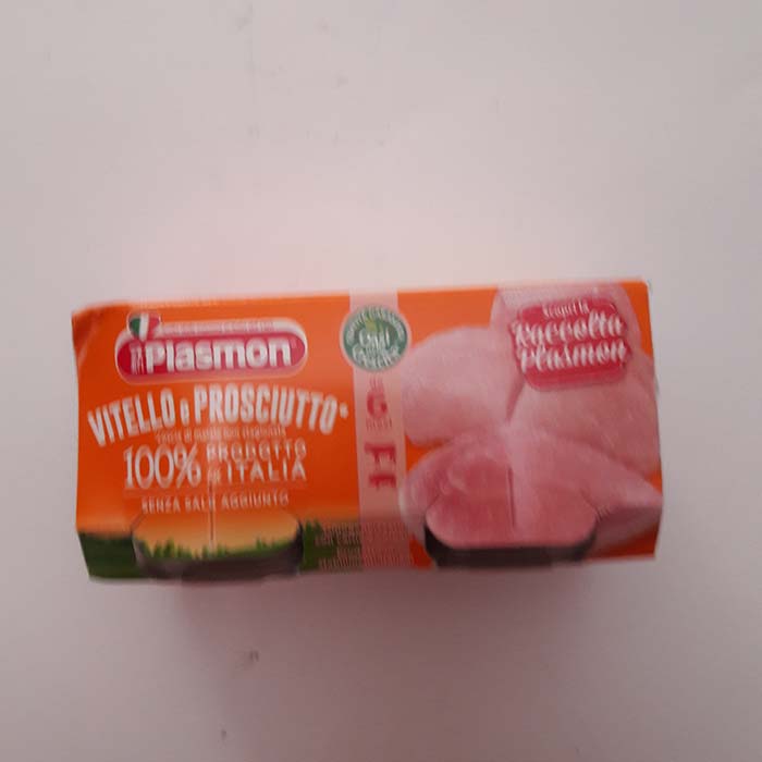 Omogeneizzato Plasmon Manzo/Vitello g80x2