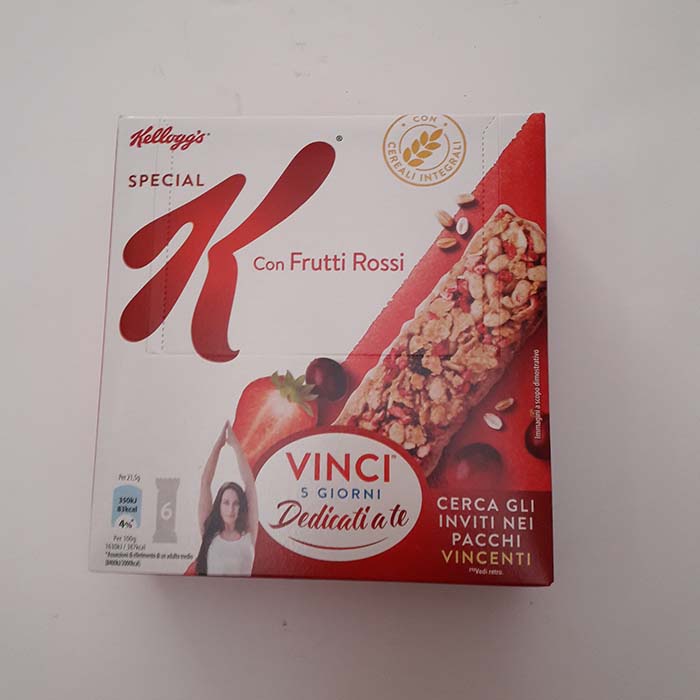 Barrette Kellogg's Special K Frutti Rossi g20x6
