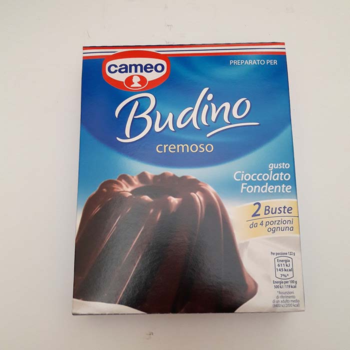 Budino Cameo Cioccolato Fondente g176