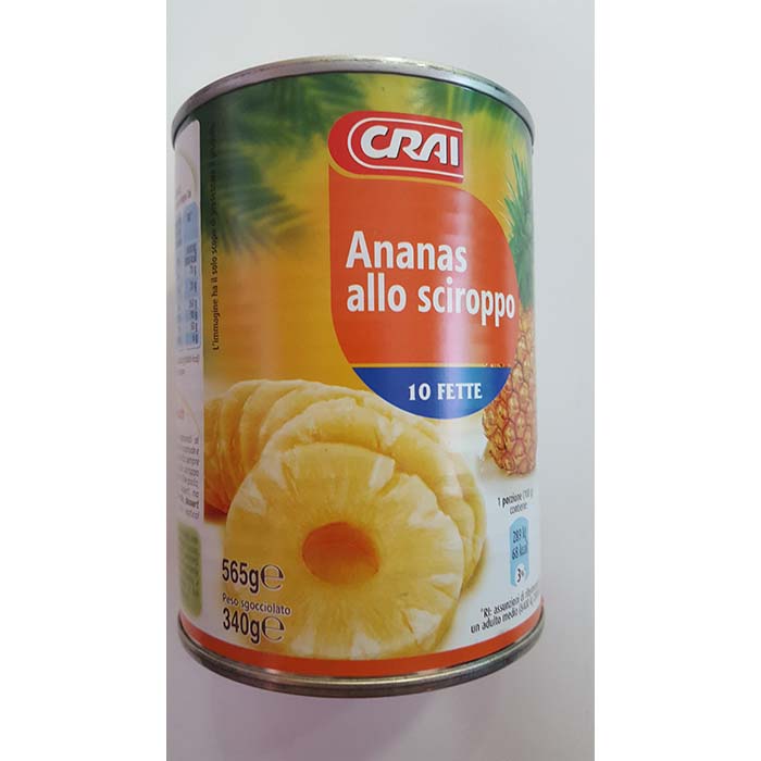 Ananas Crai allo Sciroppo g565
