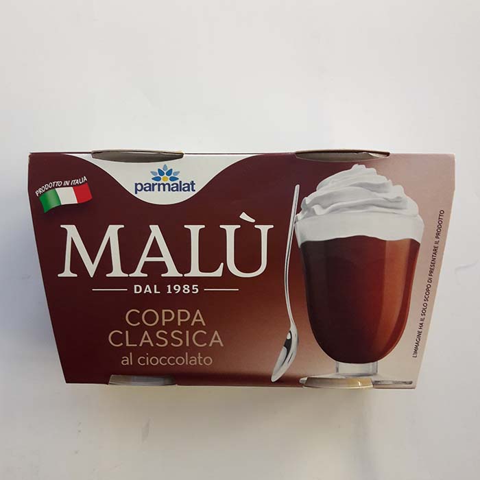 Coppa Malù Parmalat Cacao g100x2