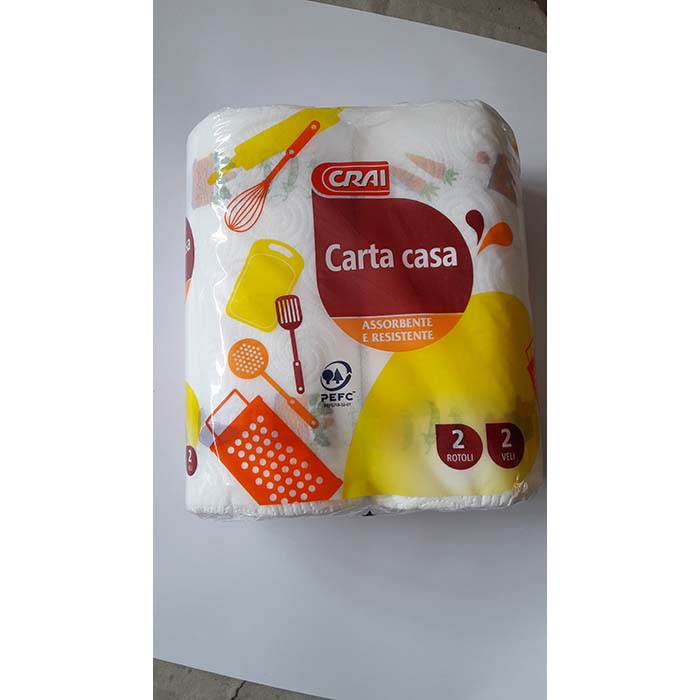 Carta Casa Crai 2 Veli x2
