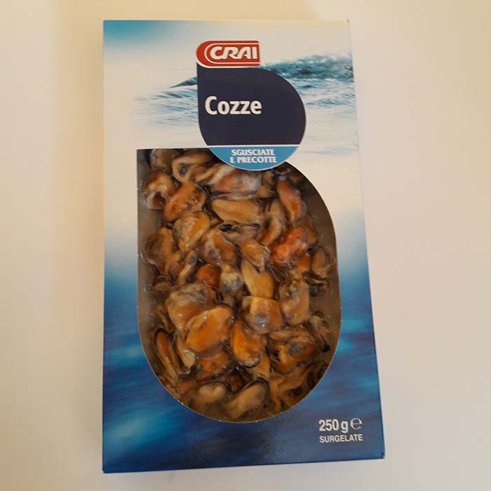 Cozze Sgusciate Crai 250 gr