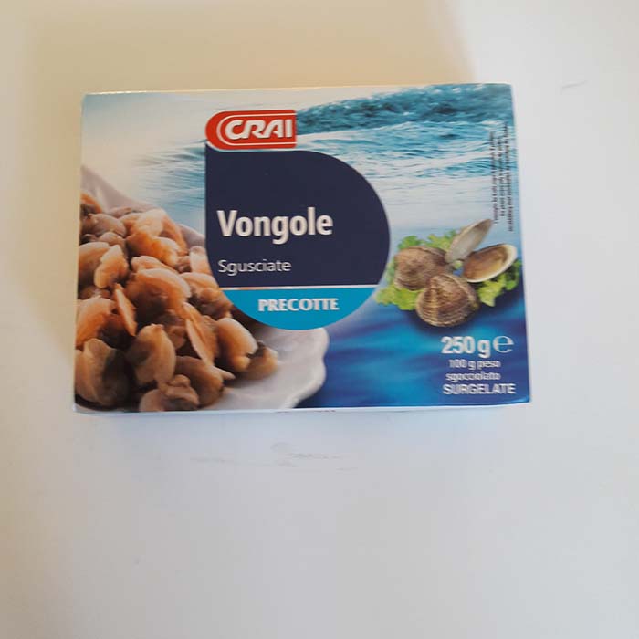 Vongole Crai Sgusciate g250