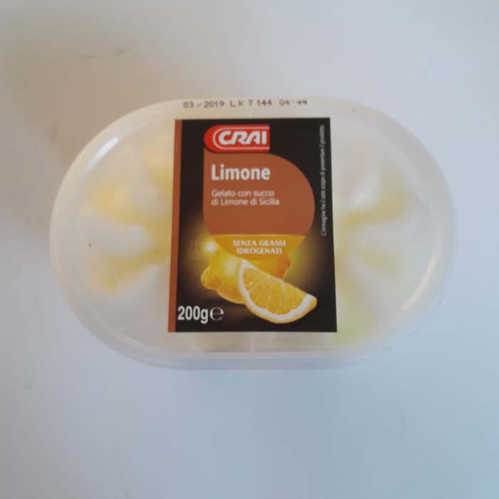 Gelato Piaceri Italiani Crai Limone Sicilia g200