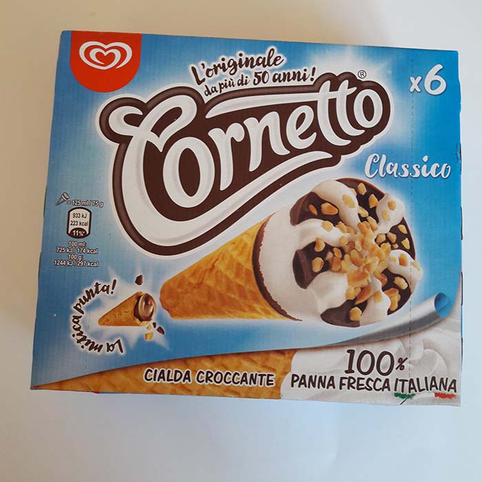 Cornetto Algida Classico g450