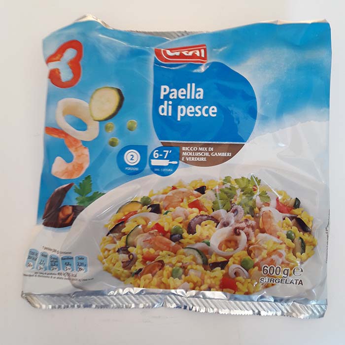 Paella di Pesce Crai g600