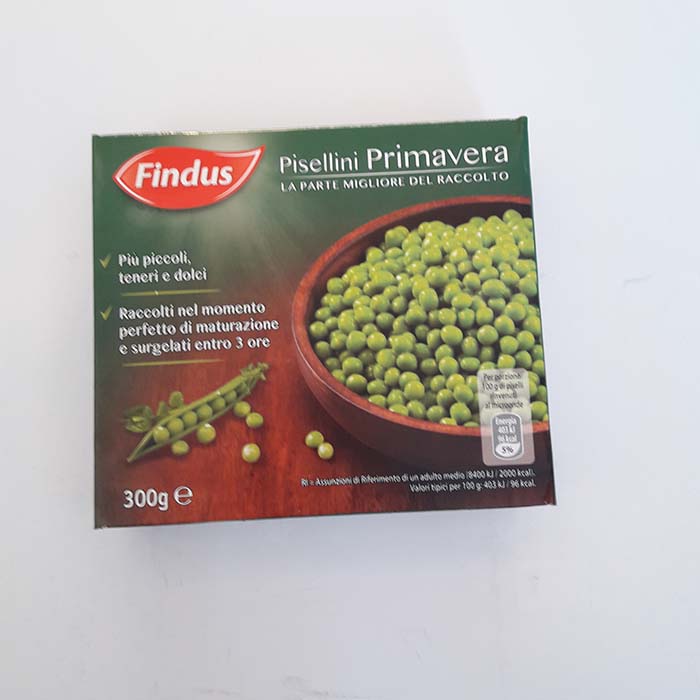 Pisellini Primavera Findus g300