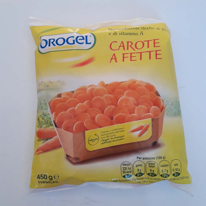 Carote a Fette Orogel g450