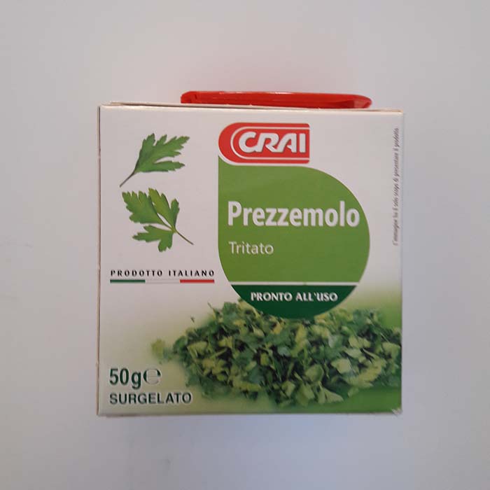 Prezzemolo Tritato Surgelato Crai g50