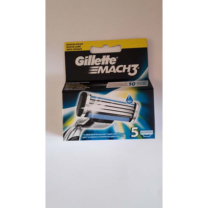 Lamette Gillette Mach3 x5