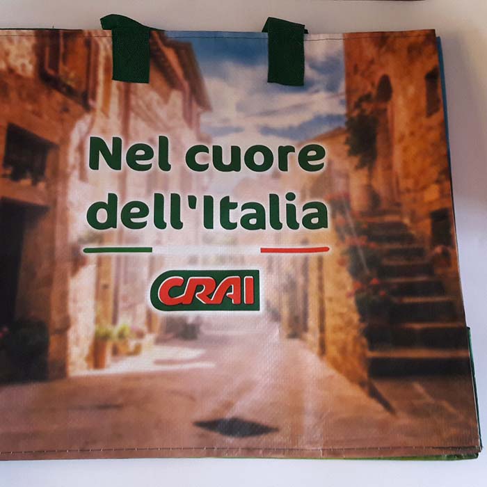 Borse Spesa Verde Ecologica Crai