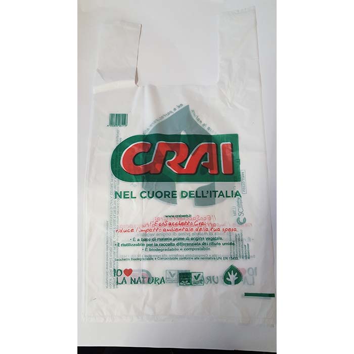 Borse Spesa Bio-Compostabili 30x55