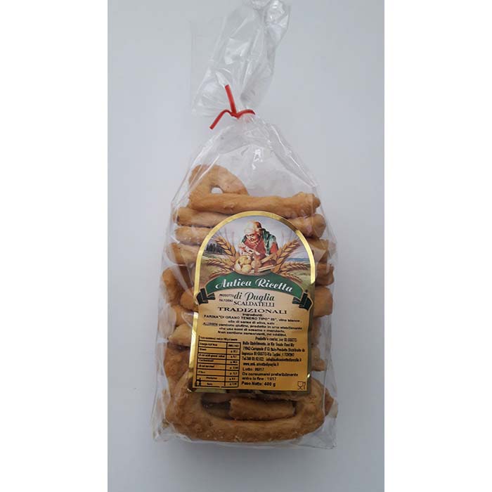 Taralli Artigianali Pugliesi Classici g400