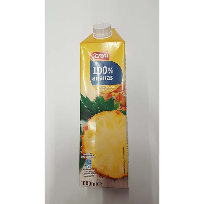 Succo Crai Ananas 100% lt1