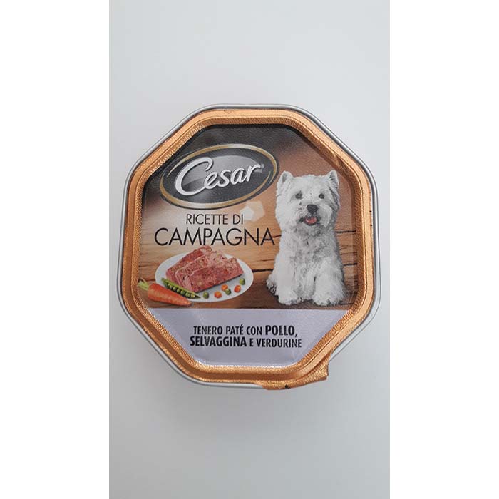 Cesar Patè Vitello/Pollo Vaschetta g150