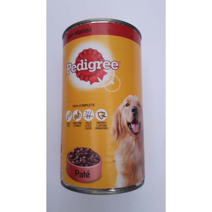 Pedigree Patè Manzo Kg1,25