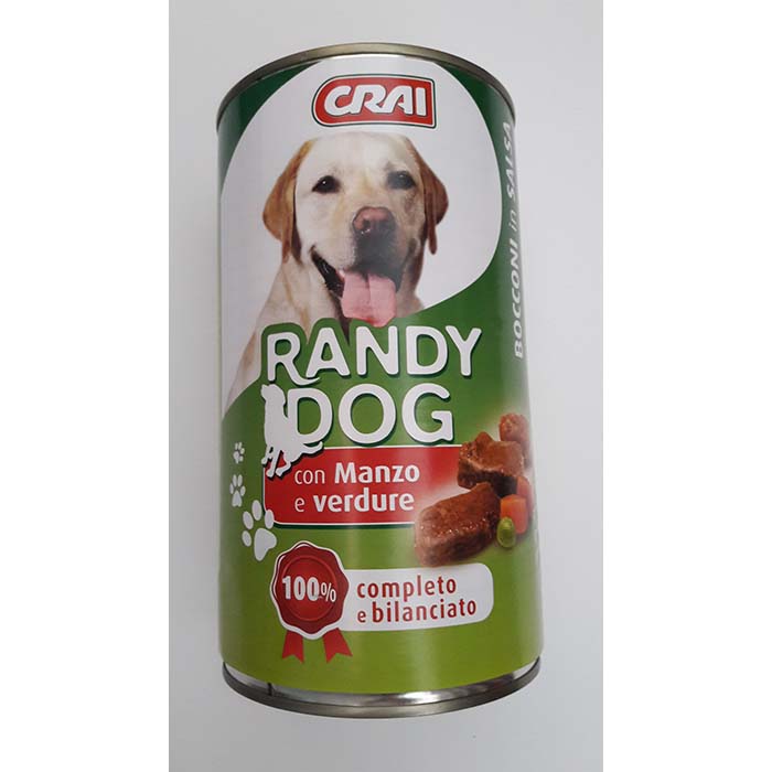 Randy Dog Bocconi Manzo/Verdure Kg1,2