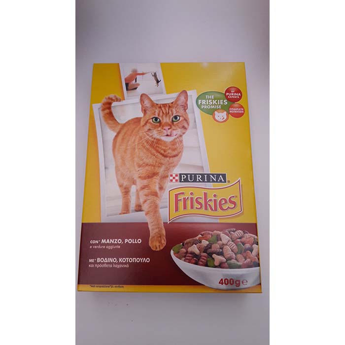 Crocchette Friskies Manzo/Pollo/Verdure g400