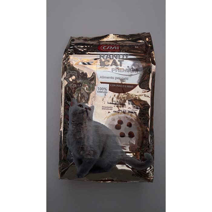 Crocchette Randy Cat Pollo/Riso g800