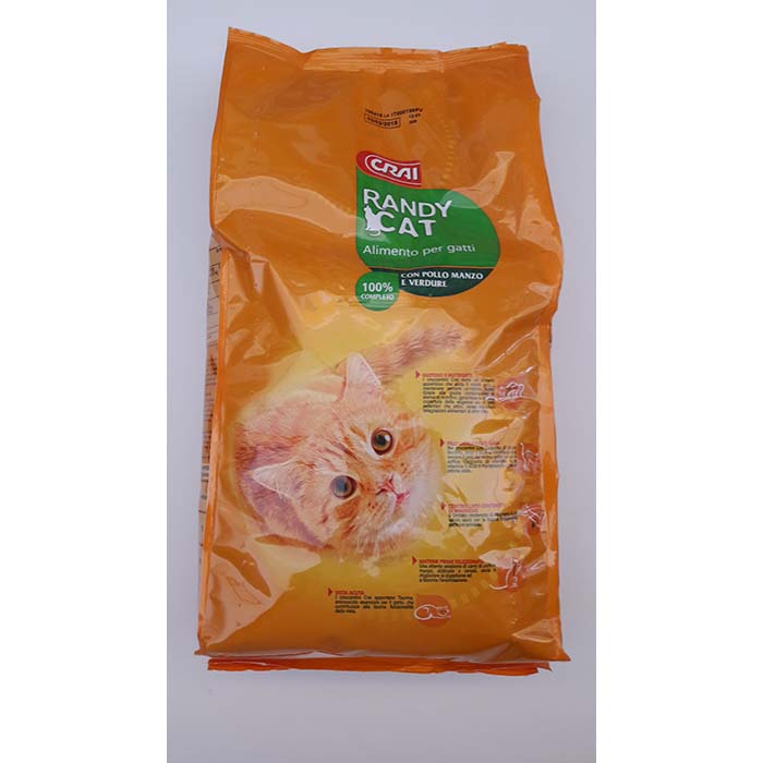 Crocchette Randy Cat Pollo/Maiale Kg2
