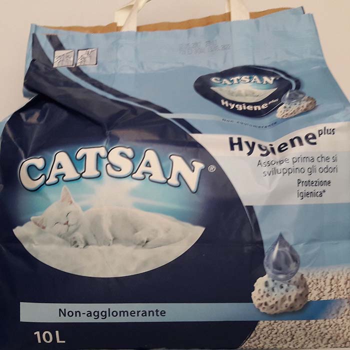 Lettiera Catsan Lt10