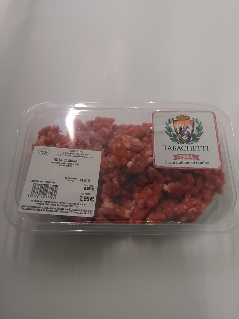 Tritata di Maiale Tabacchetti 380gr